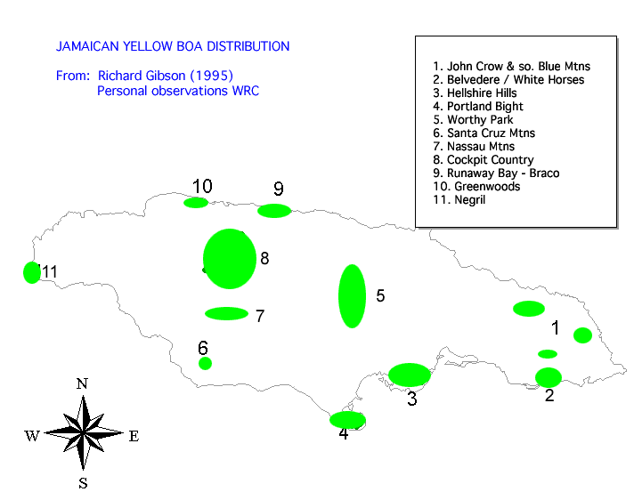 distribution map